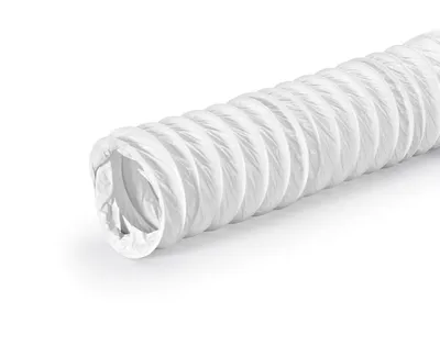Produktbild von Naber N-PXO 102 Flexschlauch rund, weiß, 1000 mm  - Lüftungstechnik