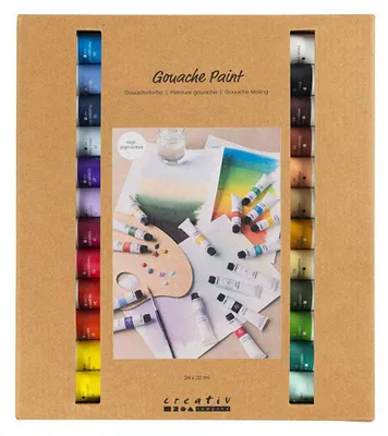 Immagine prodotto di Vernice a guazzo Vari colori - 24x20ml.