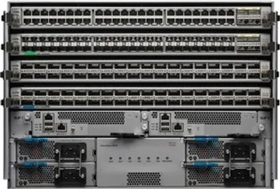 Produktbild von Cisco N9K-C9504-B2, 0 - 40 °C, -40 - 70 °C, 5 - 95%, 0 - 4000 m, UL 60950-1 Second Edition, CAN/CSA-C22.2 No. 60950-1 Second Edition, EN 60950-1 Second Edition,..., 47CFR Part 15 (CFR 47) Class A, AS/NZS CISPR22 Class A, CISPR22 Class A, EN55022 Class A, ICES003...