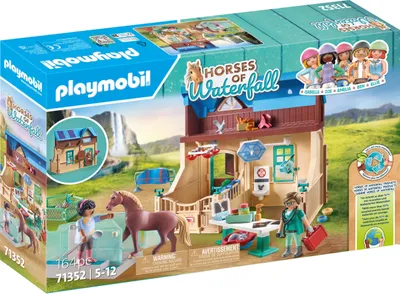Produktbild von PLAYMOBIL Konie z wodospadu 71352 Terapia jeździecka i praktyka weterynaryjna