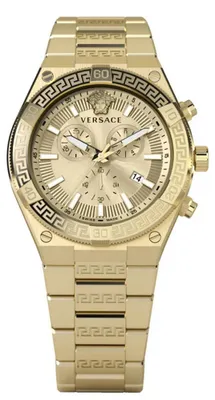 Produktbild von Versace Herren Uhr Armbanduhr Chronograph Sporty GRECA VESO01424 Edelstahl