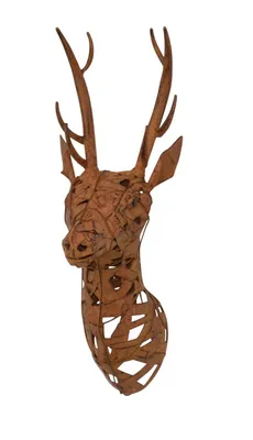 Produktbild von Wandskulptur Hirschkopf