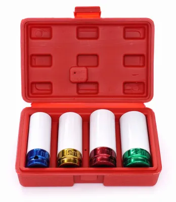 Obrázek produktu pro KRAFT&DELE Nástrčné rázové hlavice 1/2" na ALU disky 17, 19, 21, 22mm KD10523