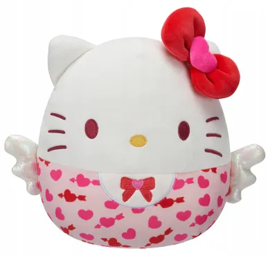 Produktbild von Squishmallows Sanrio Hello Kitty Valentins-Edition Maskottchen 20 cm