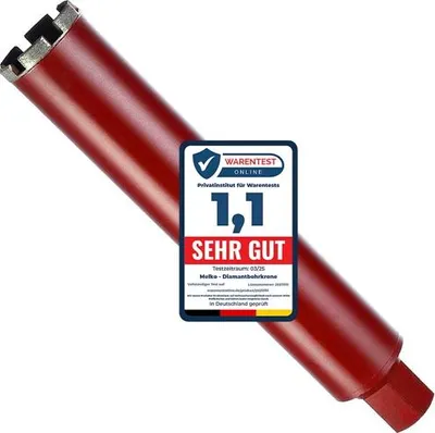 Obrázok produktu pre Diamantový jadrový vrták Melko Jadrový vrták Píla na diery za mokra a za sucha - Ø108 mm