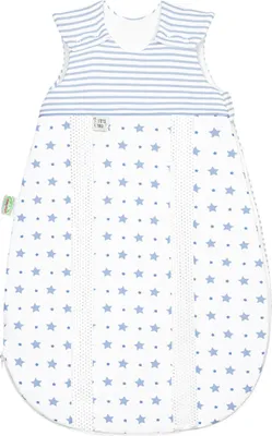 Produktbild von Odenwälder Jersey-Schlafsack primaklima stars cool blue 110 cm
