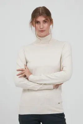 Produktbild von OXMO OXWina Damen Rollkragenpullover Pullover mit Rollkragen