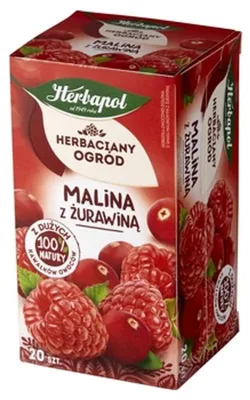 Produktbild von Herbata owocowa Ogród Malinowy i Żurawinowy 20 torebek