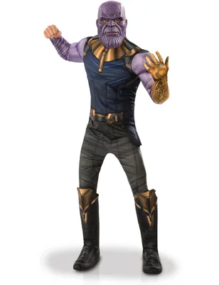 Produktbild von Thanos-Lizenzkostüm für Erwachsene bunt