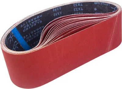 Produktbild von 100 x 915 mm Schleifband, gemischte Schleifbänder (3 Körnungen 80/120/150/240/400) für Bandschleifer (15 Stück)