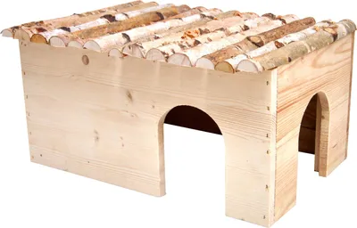 Immagine prodotto di Casetta per roditori Mega XL per porcellini d'India e conigli 50x25x33cm