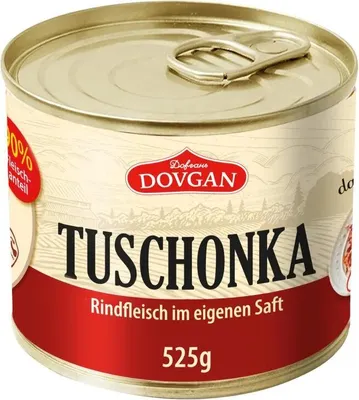 Produktbild von DOVGAN Tuschonka vom Rindfleisch 525g