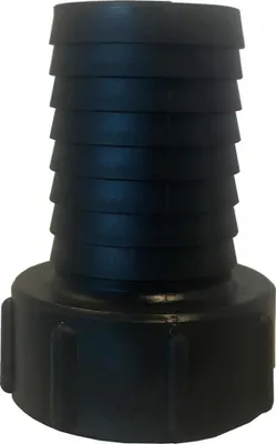 Produktbild von IBC Container-Adapter m. gerilltem Stutzen, PP,IBC IG 2 (S60x6) Stutzen 1.1/4, 32mm