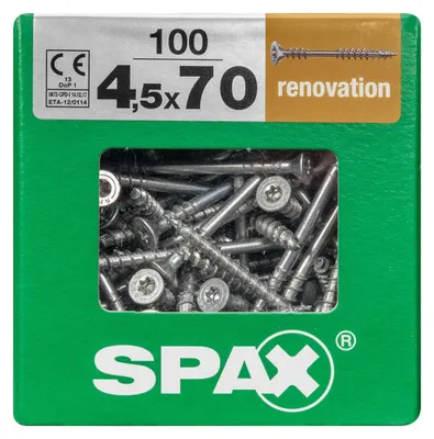 Produktbild von Spax Verlegeschrauben 4.5 x 70 mm TX 20 - 100 Stk.