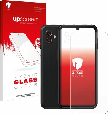 Produktbild von upscreen Schutzglas für Samsung Galaxy XCover 6 Pro (Display+Kamera) Schutzfolie Panzer Folie Glas Display Schutz klar