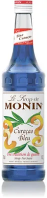 Zdjęcie produktu dla Monin 361008, Syrop deserowy, Blue curacao, 700 ml, Butelka, Cukier, 36 mies.