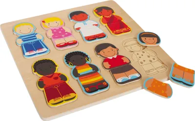 Produktbild von Legler Puzzle „Kinder dieser Welt“ - small foot