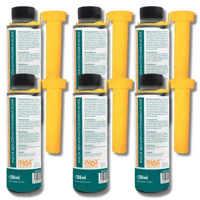 Produktbild von INOX® Benzinsystemreiniger Additiv, 6x250 ml - für alle Benzinmotoren