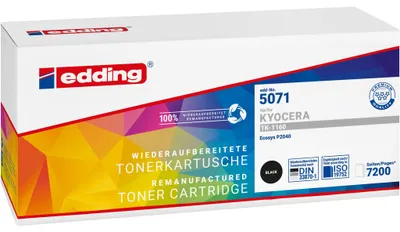 Produktbild von EDDING EDD-5071 schwarz Toner kompatibel zu Kyocera TK-1160 - Kompatibel - Tonereinheit