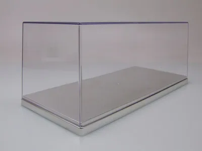 Produktbild von Plexiglasvitrine für Modelle (silberner Sockel) Triple9 1:24