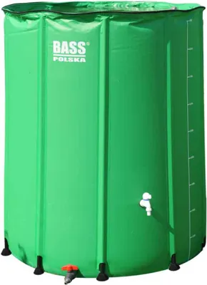 Image de Baril de pluie 1000 l, vert
