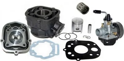 Produktbild von 70cc Sport Zylinder KIT Kopf VERGASER 21mm für DERBI Senda X-Race abBj06 H2O Zylinderkit