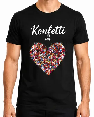 Immagine prodotto di Maglietta da uomo con cuori colorati, forma a cuore, tema Carnevale, taglia L, colore nero