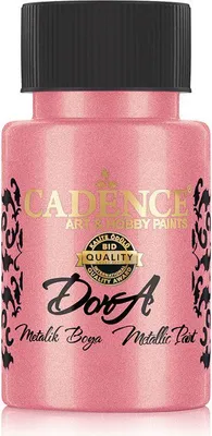 Produktbild von Cadence - Metallic Acrylfarbe - Dora - 50ml Rosa-Sorbet