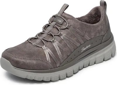 A single Skechers women's sneaker shown from a side angle on a white background.