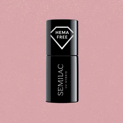 Immagine prodotto di Semilac 376 Shimmer Stone Rosa Diamante 7 ml