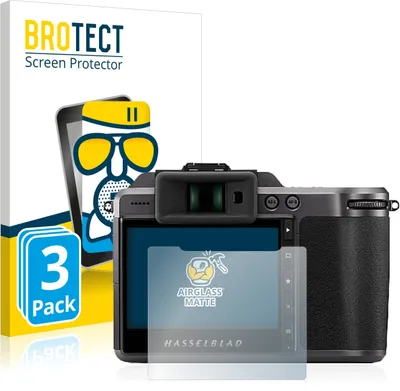 Produktbild von 3x BROTECT Entspiegelungs Schutzglas für Hasselblad X1D II 50C Schutzfolie Panzer Folie Glas Display Schutz matt