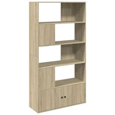 Obrázek produktu pro vidaXL Knihovna Sonoma dub 100x36x189 cm Materiál na bázi dřeva