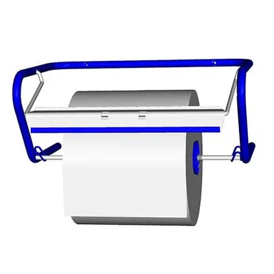 Produktbild von 2 Wandhalter für Putzrollen 33,5 cm x 23,5 cm x 52,5 cm blau für Putzrollen