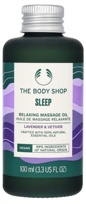 Image de Huile de massage à la lavande et au vétiver The Body Shop 100 ml