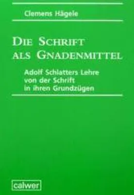 Produktbild von Die Schrift als Gnadenmittel