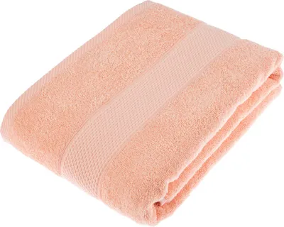 Obrázek produktu pro HOMESCAPES Froté osuška 100x150cm - broskvově oranžová