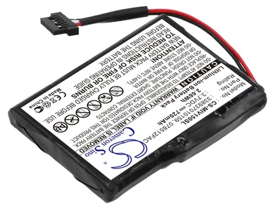 Produktbild von TECHTEK Akku Kompatibel mit [Mitac] Mio Moov 150 Ersetzt 078512FAC, für 338937010159