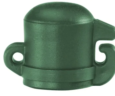 Produktbild von Alberts® Pfostenkappe für glatte Universalstäbe, Kst. grün, für Rohr ⌀16 mm 654788