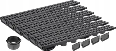 Immagine prodotto di LINEA DI SCARICO H55 Griglia in plastica fino a 1,5 tonnellate A15 SET 6m AQUER