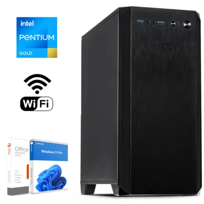 Produktbild von Office - Multimedia - Workstation - PC - Intel Gold - 8GB DDR4 Ram - 256 SSD - WLan - Schallgedämmt - Office 2021 - Windows 11