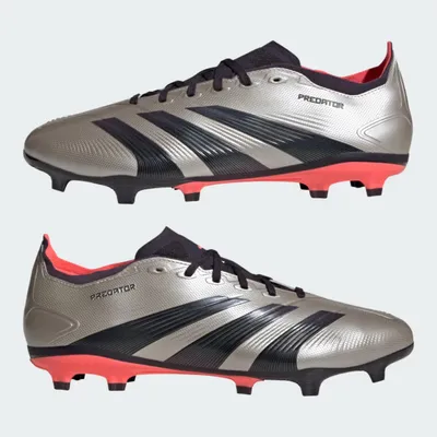 Produktbild von adidas PREDATOR LEAGUE FG - Platinum Metallic/Aurora Black Platinum Metallic/Aurora Black 44.5