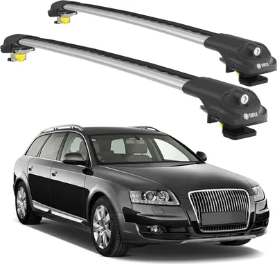Immagine prodotto di TURTLE Portapacchi AIR-1 AUDI A6 ALLROAD (C7) 2012 - 2018 , Argento