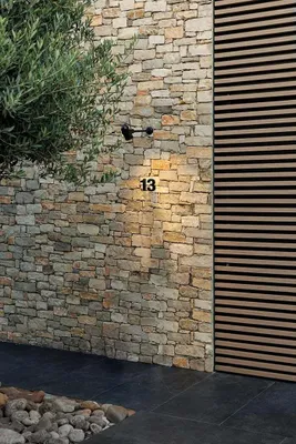 Produktbild von Faro 70036, Wandbeleuchtung für den Außenbereich, Schwarz, Aluminium, IP65, I, 14 W