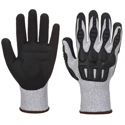 Imagen del producto de Guante Portwest A723, protección contra cortes y golpes, color gris/, talla XL