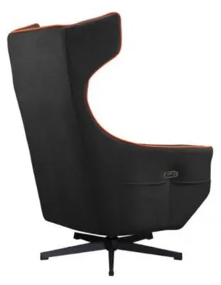 Zdjęcie produktu dla COUGAR CGR-MGS-ORB, Kanapa dla graczy, 150 kg, Tapicerowane siedzisko, Oparcie tapicerowane, Czarny, Czarny