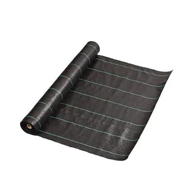 Image de tissu 1x100m noir 90g/m2 agrotextile