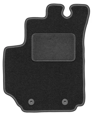 Produktbild von Fahrermatte Velours für Fiat Croma II 2005-2011 (Kombi) – 1-tlg, Graphit, passgenau – Wielganizator LUX