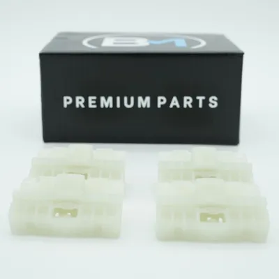 Image de Kit de réparation pour lève-vitre avant gauche et droit, compatible avec Audi A3 8L (4 pièces)