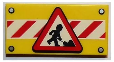 Immagine prodotto di Piastrella LEGO gialla 2 x 4 (87079pb0222) – nuova