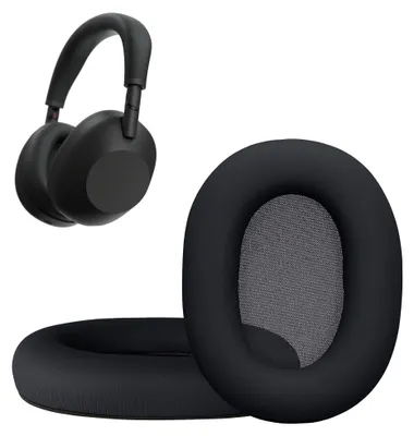 Produktbild von kwmobile 2x Ohr Polster für Sony WH-1000XM6 Ohrpolster - Ersatz Ohrpolster - Kopfhörer Ersatzteile - Kopfhörer Ersatzpolster für Over Ear Headphones